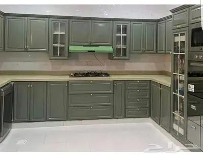 مطابخ شبابيك واجهات المنيوم ترميم مطابخ 4
