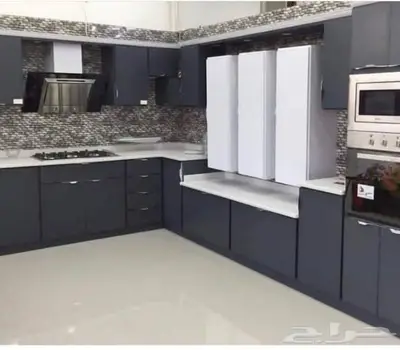 مطابخ شبابيك واجهات المنيوم ترميم مطابخ 0