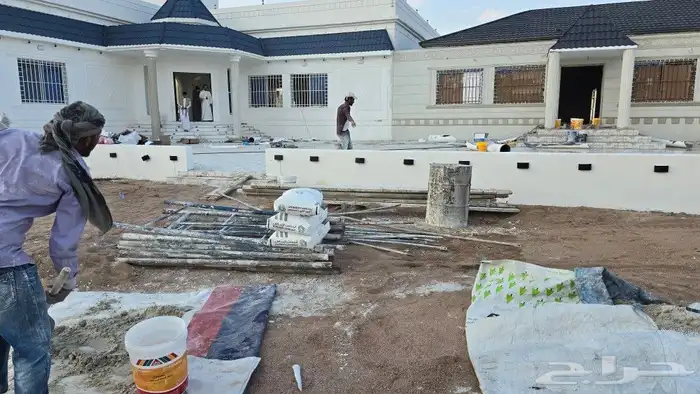 ديكورات اسمنتيه بديل الحجر 4