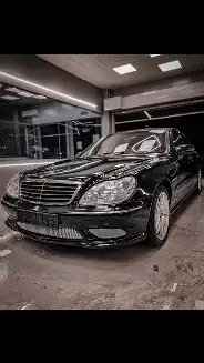 مرسيدس ياباني 2004 S55 super chargeلوح دبي 1