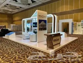 تنفيذ جميع انواع ومقاسات البوثات وتجهيز المعارض والمؤتمرات 11