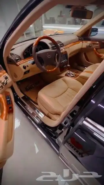 مرسيدس ياباني 2004 S55 super chargeلوح دبي 6