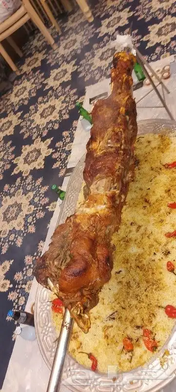 مطعم الخير يقدم خروف سيخ على الجمر 1 خروف مشوي   2   دجاج مش 8