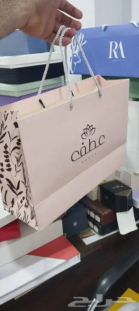 مطابع مطبعة بكج اكياس عبايات استيكر ورق تغليف كروت شكر 2