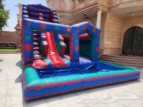 ايجار ملعب صابوني زحليق نطيطات جده توصيل إلى الموقع 13