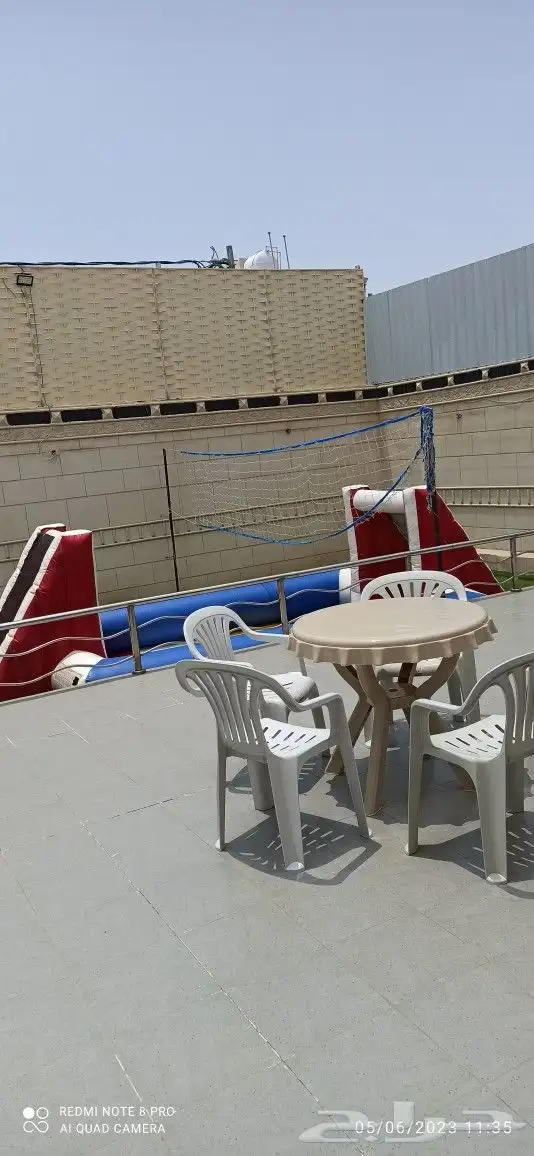 استراحة قسمين مسبح كبار ومسبح صغار والعاب مائيه وملعب صابوني 34