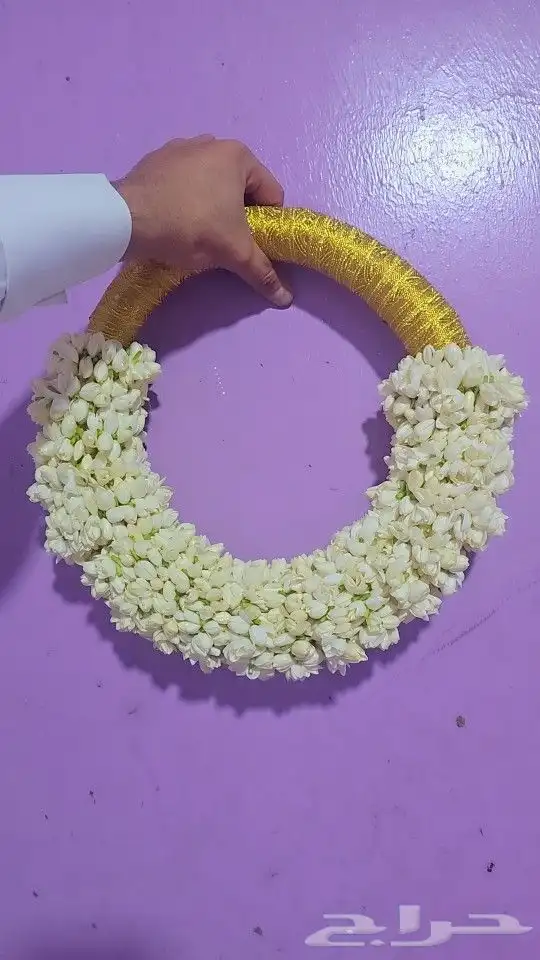 محل بيع الفل في الرياض عقود واساور واطواق جمله وتجزئه 7