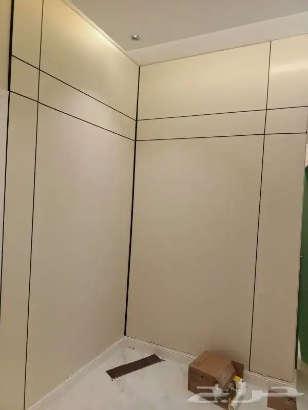 ديكور شاشه بديل خشب بديل رخام شيبورد ارفف مرايات مداخل 7