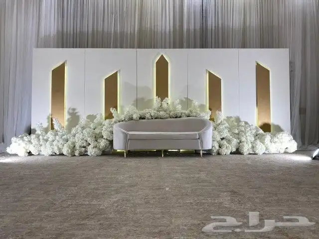 تأجير كوش مداخل استقبال تنسيق قاعات واستراحات كراسي نابليون 0