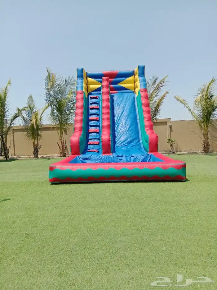 ايجار ملعب صابوني زحليق نطيطات جده توصيل إلى الموقع 5