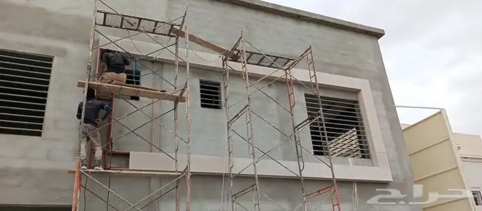 سمنت بورد خارجي وجهات وديكورات جبس بورد داخلي 13