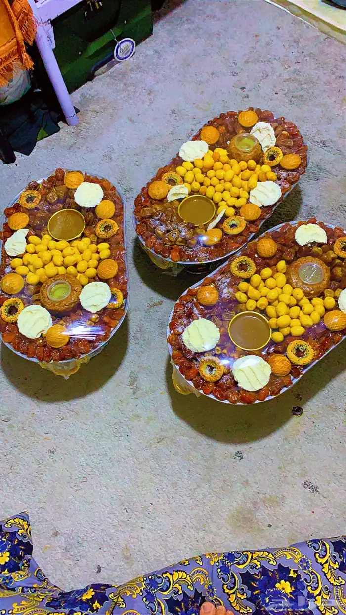 ركن ملكي قهوجين صبابين مقادع تمر مع اسمن والبقل والدخن 8