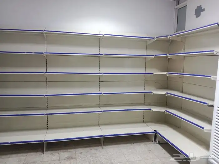 رفوف مستعمل وجديد سوبر ماركت ومستودعات ثقيل وخفيف 0