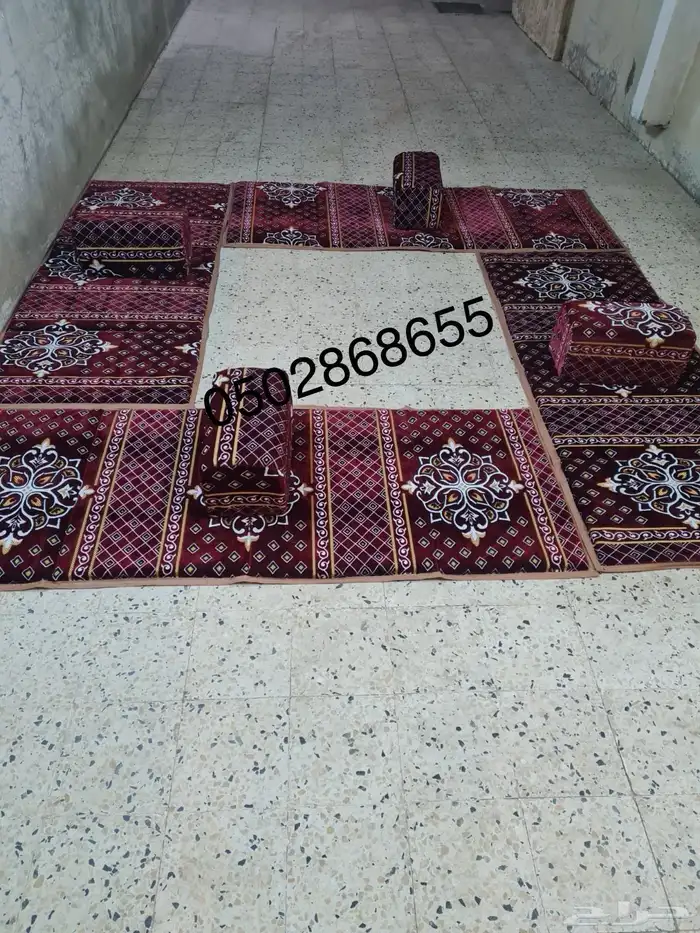كراسي حديد جلسات خارجية سجاد 21