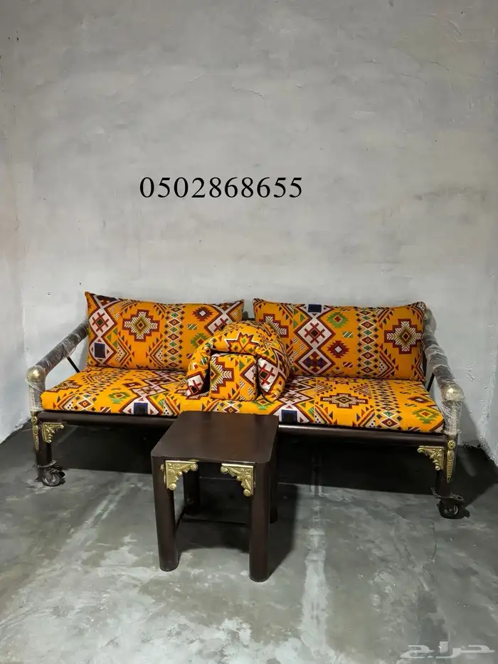 كراسي حديد جلسات خارجية سجاد 6