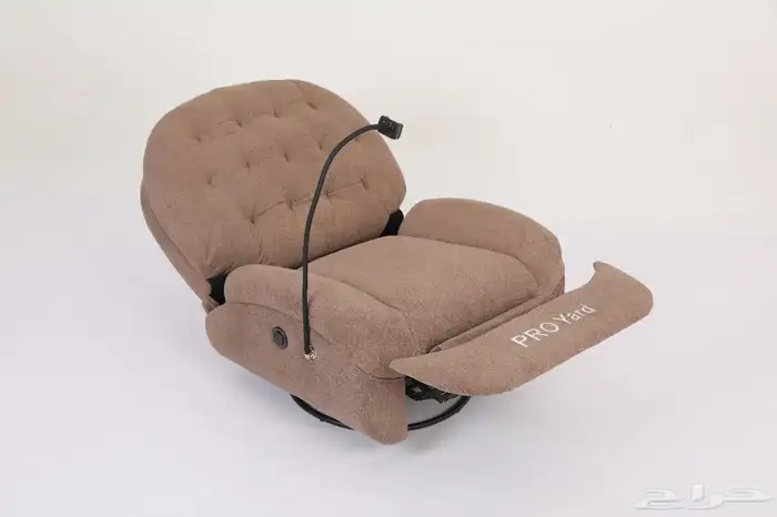 كرسي استرخاء هزاز كهربائي مخمل بعرض حصري995 6