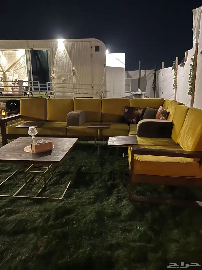 كرفان للايجار على بحر الهاف مون 20