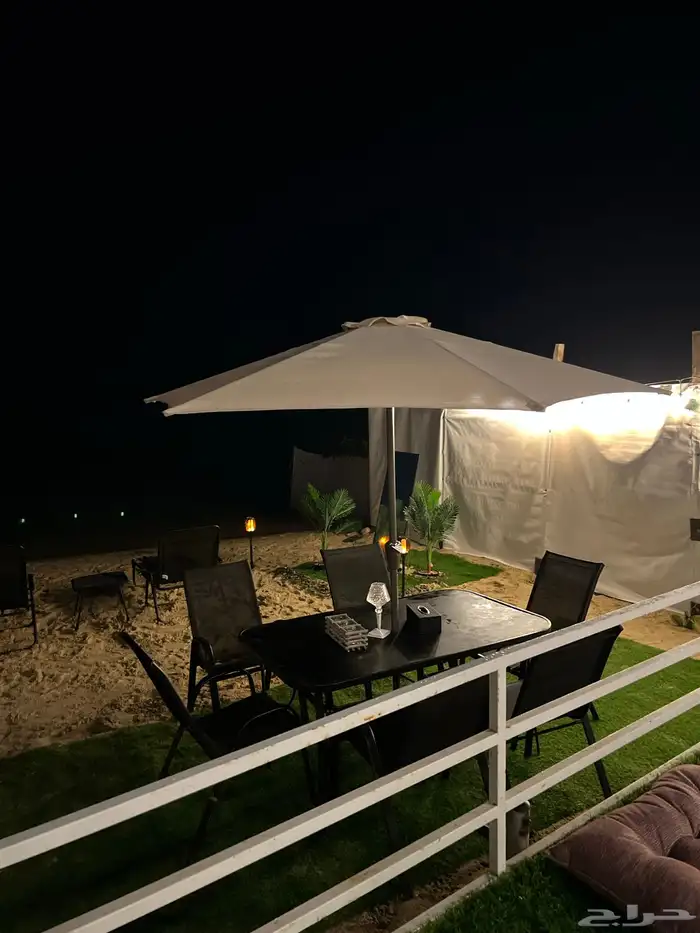 كرفان للايجار على بحر الهاف مون 27