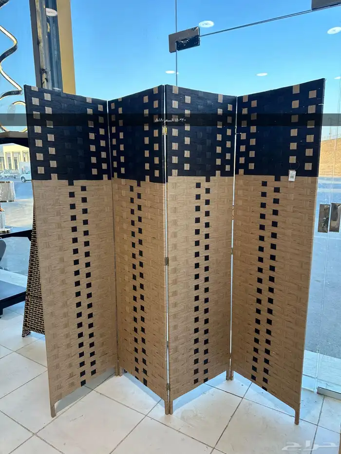 بارتشن قابل للطي 4درف خزف 0