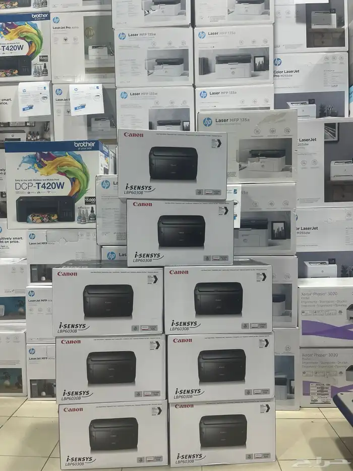 عروض على طابعات اتش بي كانون hp ليزر ملونة و اسود 0