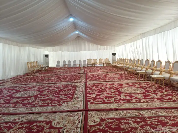 تأجير خيام أوربيه بيوت شعر مولدات حمامات مسارح جلسات تراثيه 3