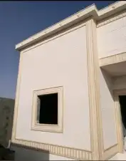 معلم ديكورات خارجه لياسه.ملونه حجر طبيعي كسر رخام 8