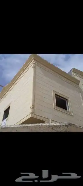 معلم ديكورات خارجه لياسه.ملونه حجر طبيعي كسر رخام 6