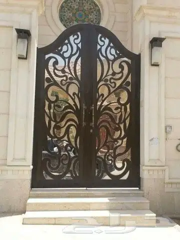 ابواب حديد سواتر دربزين دهانات أبواب 1