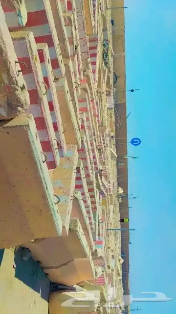 حواجز خرسانيه مستخدمه 2