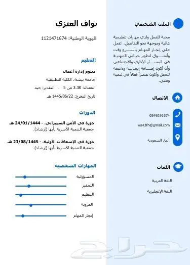 تصميم السيرة الذاتية CV او ATS CV باحترافية واقل تكلفة ووقت 3
