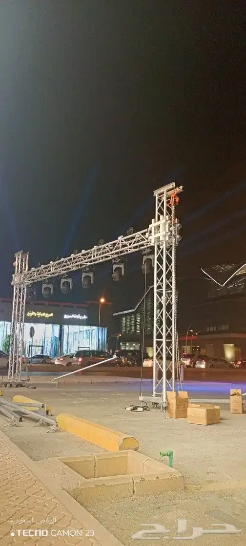 تركيب وتاجير اضاءة 4