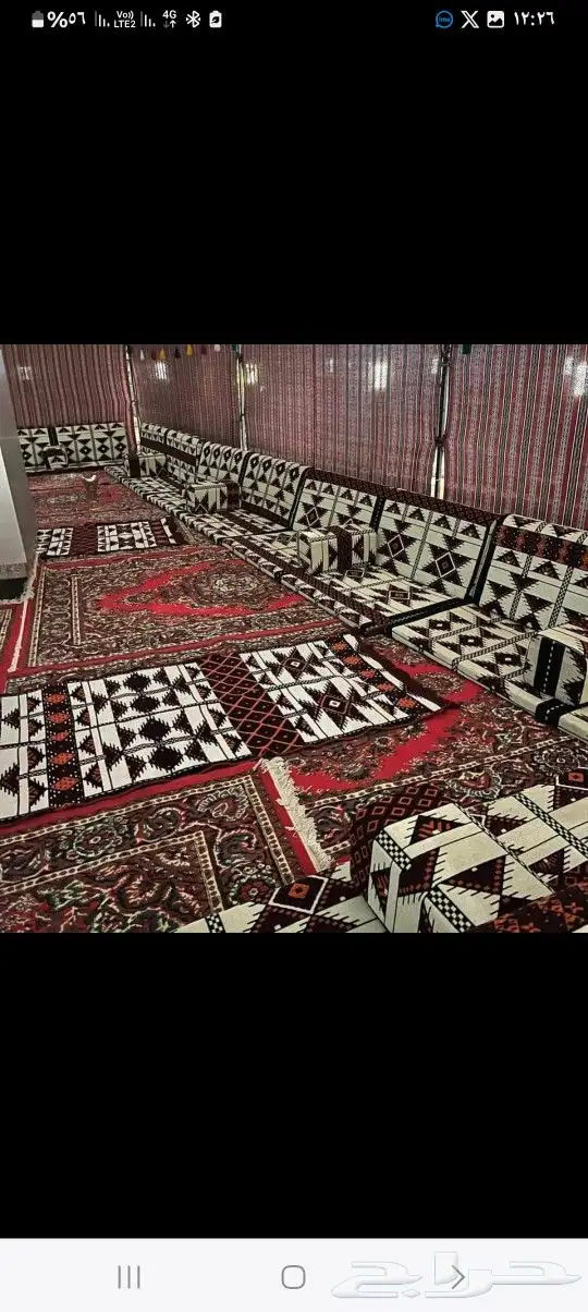 تاجير خيام تاجير بيوت شعر جميع لوزم الحفلات للبر كشتات تأجير 7