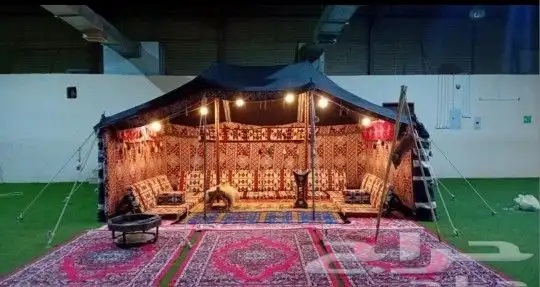 تاجير خيام تاجير بيوت شعر جميع لوزم الحفلات للبر كشتات تأجير 4