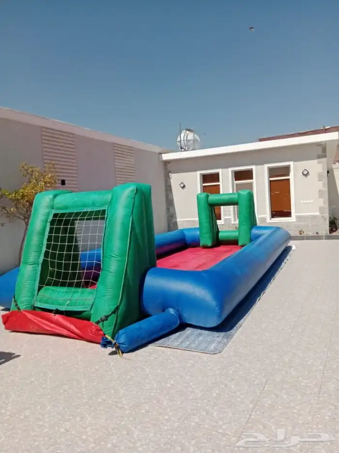 ايجار يومي ملعب صابوني زحليق نطيطات 9