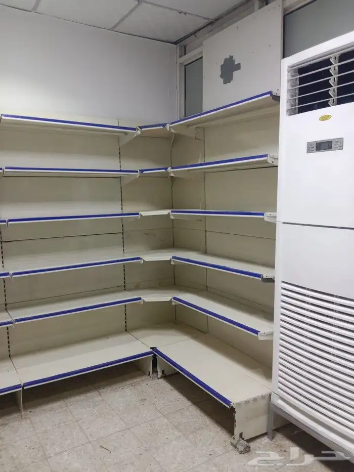 رفوف مستعمل وجديد سوبر ماركت ومستودعات ثقيل وخفيف 3