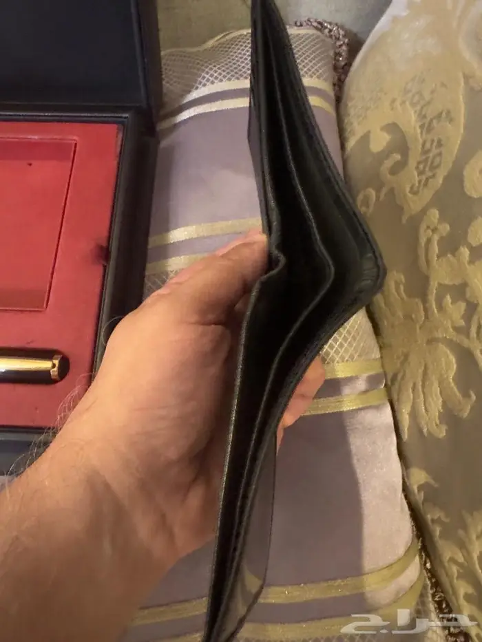 طقم نااادر قلم ومحفظة شوبارد فرنسي أصلي قخم جداا 9