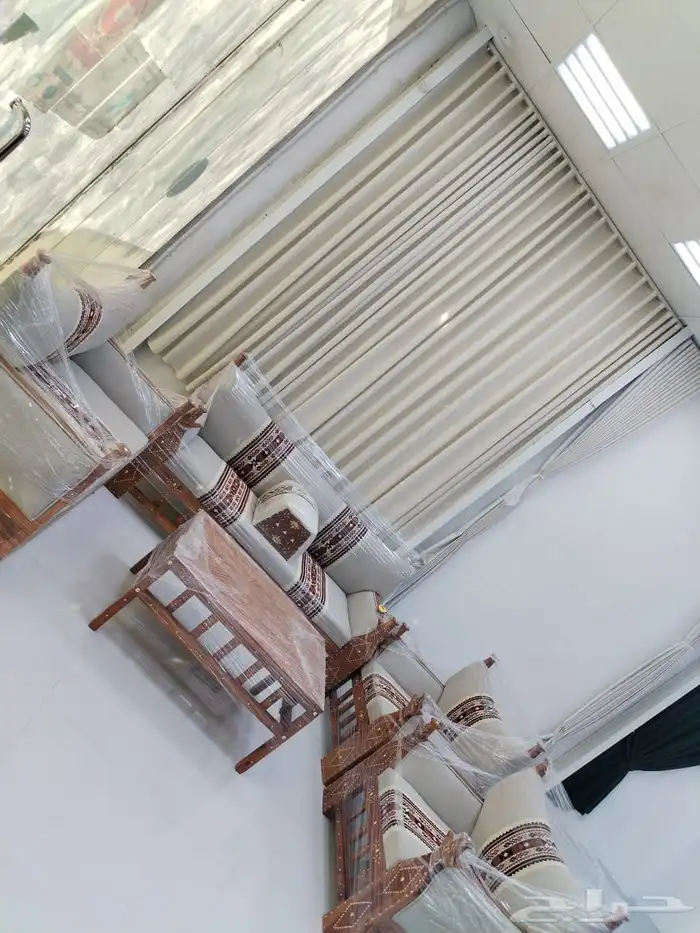 جلسات خشب حديد جاهز تفصيل خارجية طقم اطقم كاملة تقسيط 3