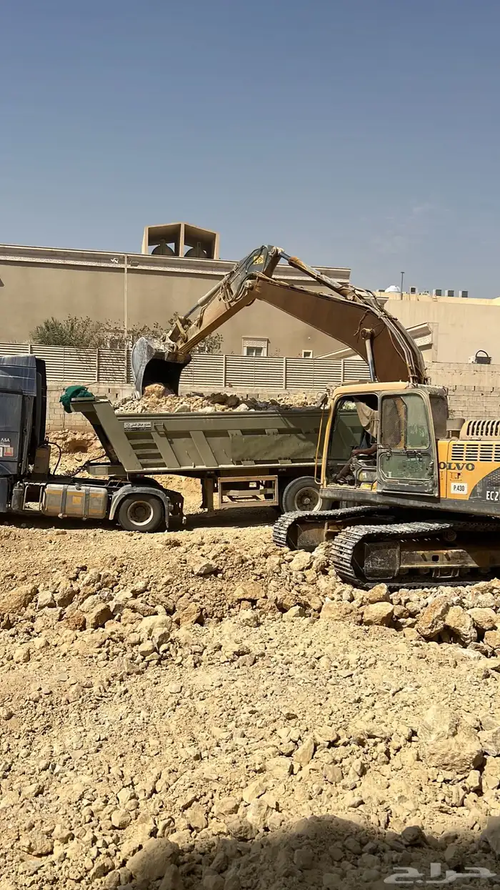 بوكلينات حفر وترحيل بافضل الاسعار 0