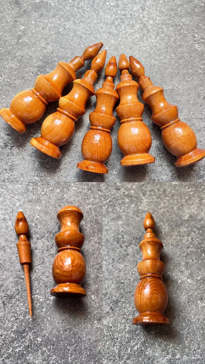 مكاحل خشب عرعر طبيعي 0