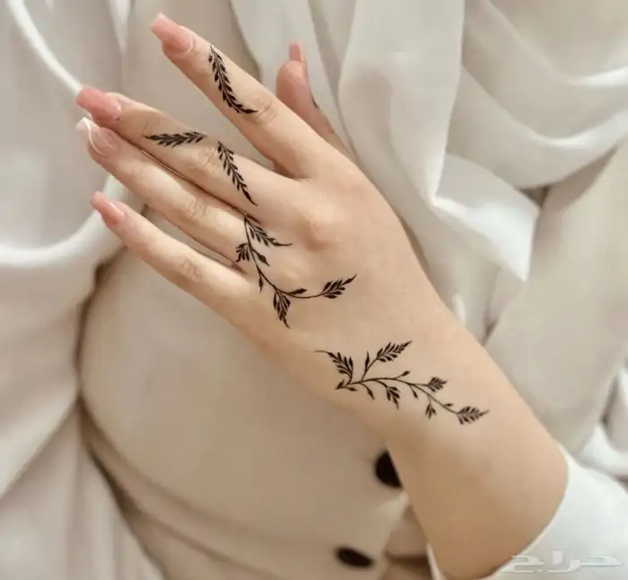 نقش حنا صبغه 1