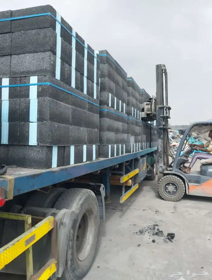 بلك بركاني  اسمنتي و احمر جميع المقاسات من المدينه المنوره 1