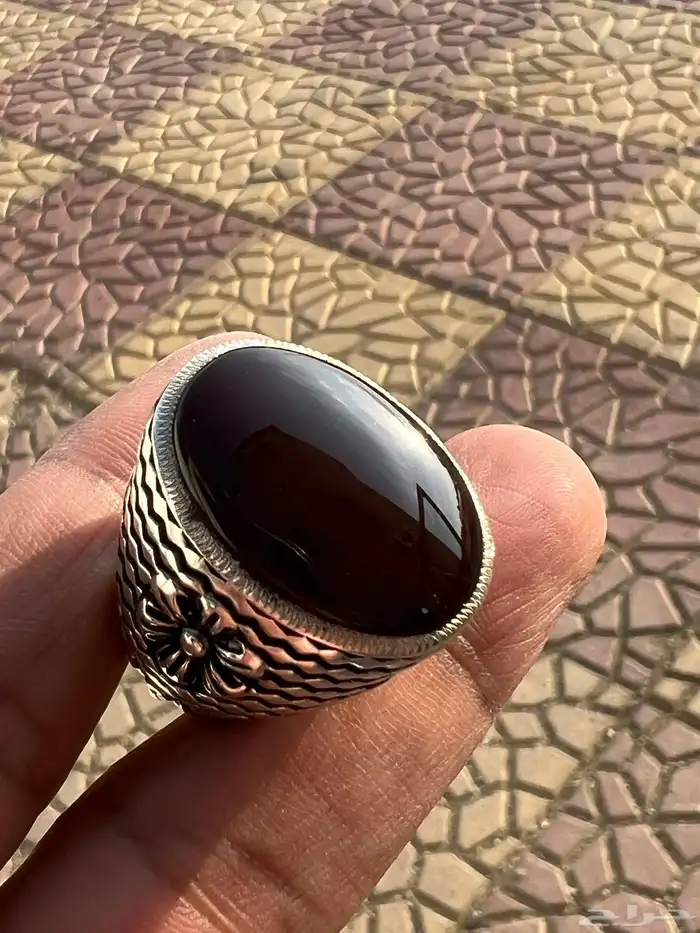 عقيق يماني كرزي قمة في الجمال 0