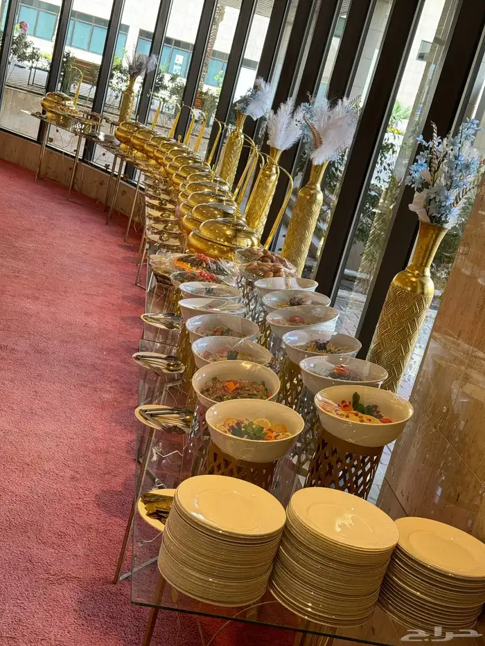 بوفيهات مفتوحة خارجية كفي بريك فطار شعبي صباحي للشركات 5