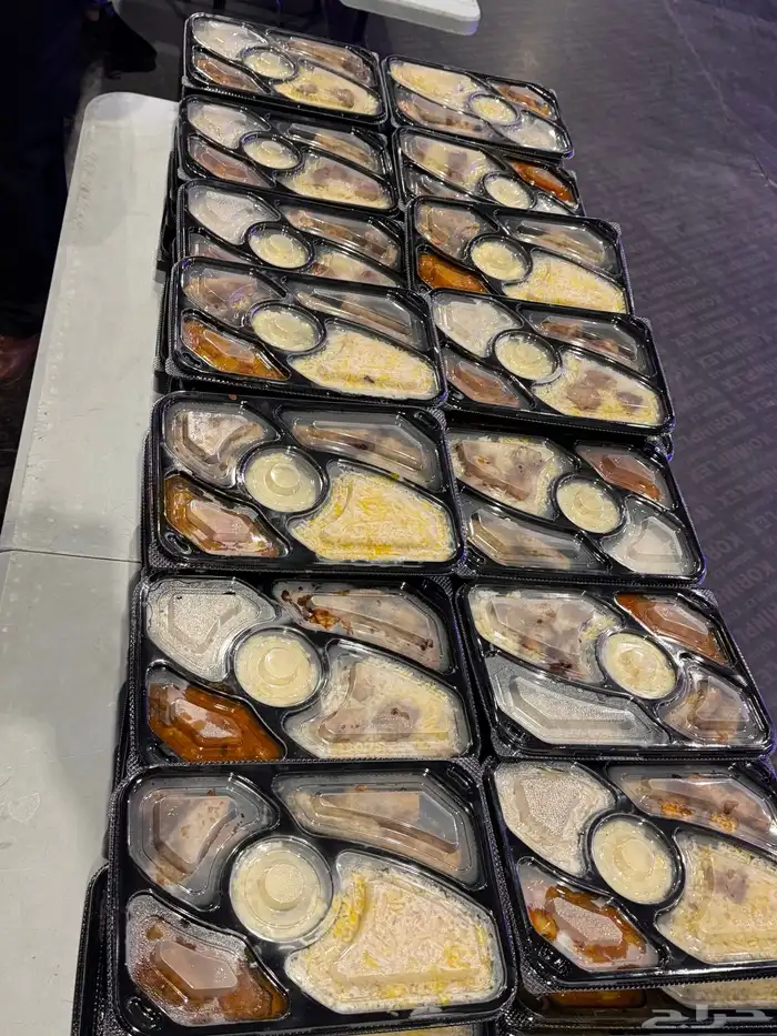 بوفيهات مفتوحة خارجية كفي بريك فطار شعبي صباحي للشركات 12