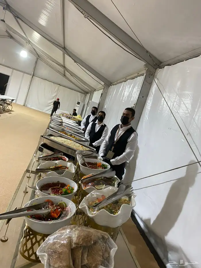 بوفيهات مفتوحة خارجية كفي بريك فطار شعبي صباحي للشركات 14