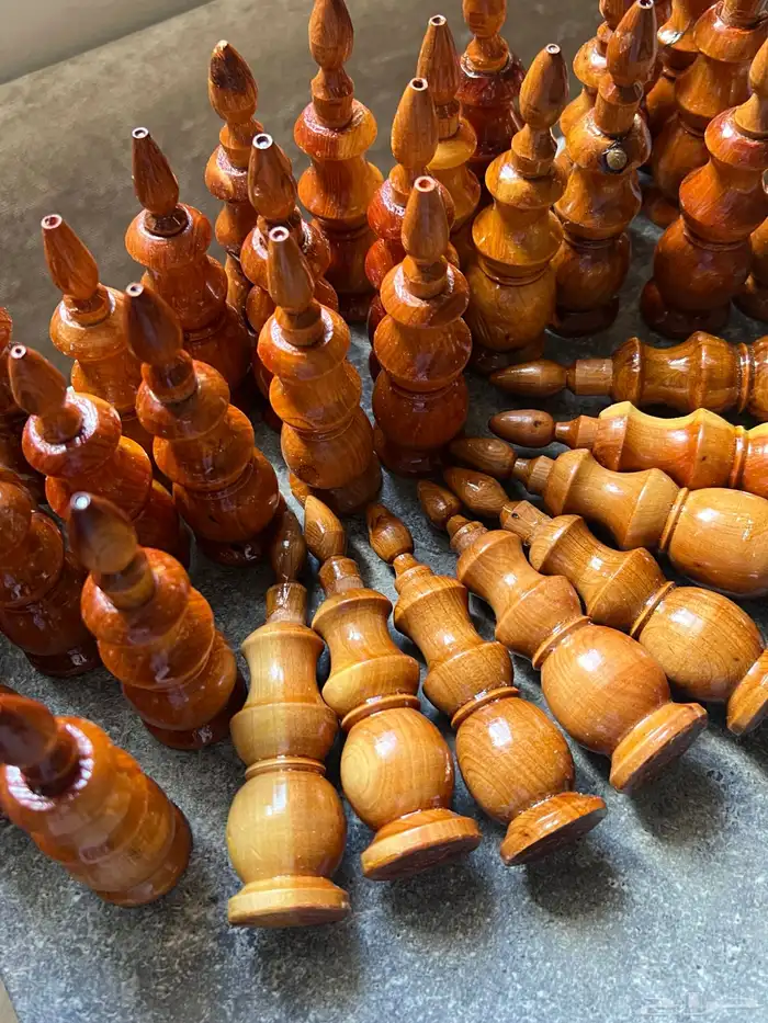 مكاحل خشب عرعر طبيعي 3