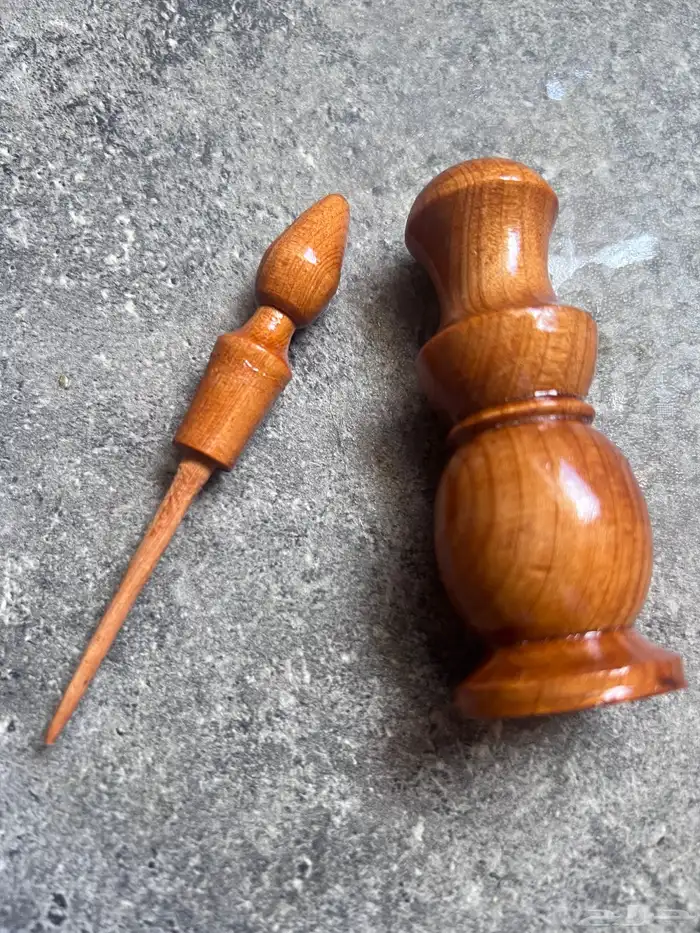 مكاحل خشب عرعر طبيعي 2