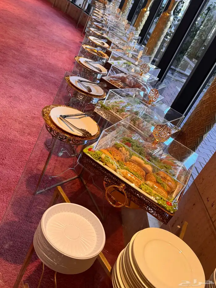 بوفيهات مفتوحة خارجية كفي بريك فطار شعبي صباحي للشركات 11