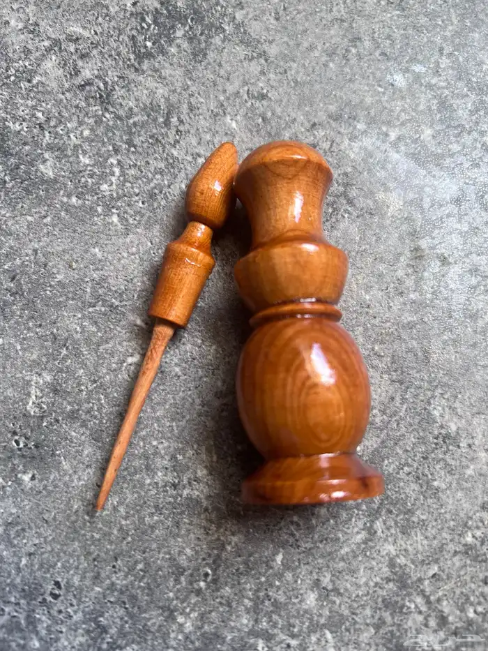 مكاحل خشب عرعر طبيعي 1