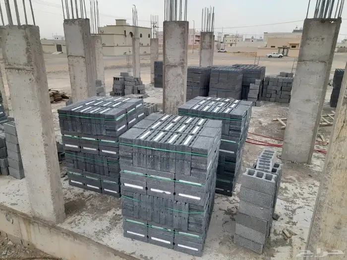 بلك بركاني  اسمنتي و احمر جميع المقاسات من المدينه المنوره 6